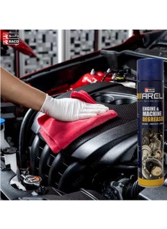 RACO RACO Arel Engine & Machine Degreaser Spray, Heavy-Duty Formula for Powerful Oil, Grease, and Dirt Removal | Ideal for Cars, Trucks, Motorcycles, Industrial Machinery, and Tools, 700ml  - Image 3