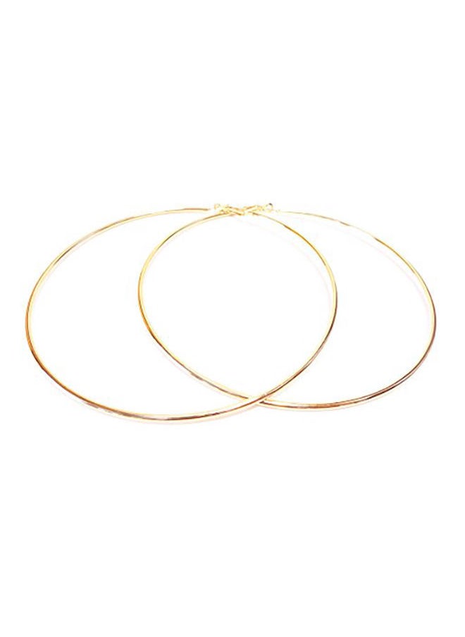 NIBEMINENT - Large Hoop Earrings - Image 1