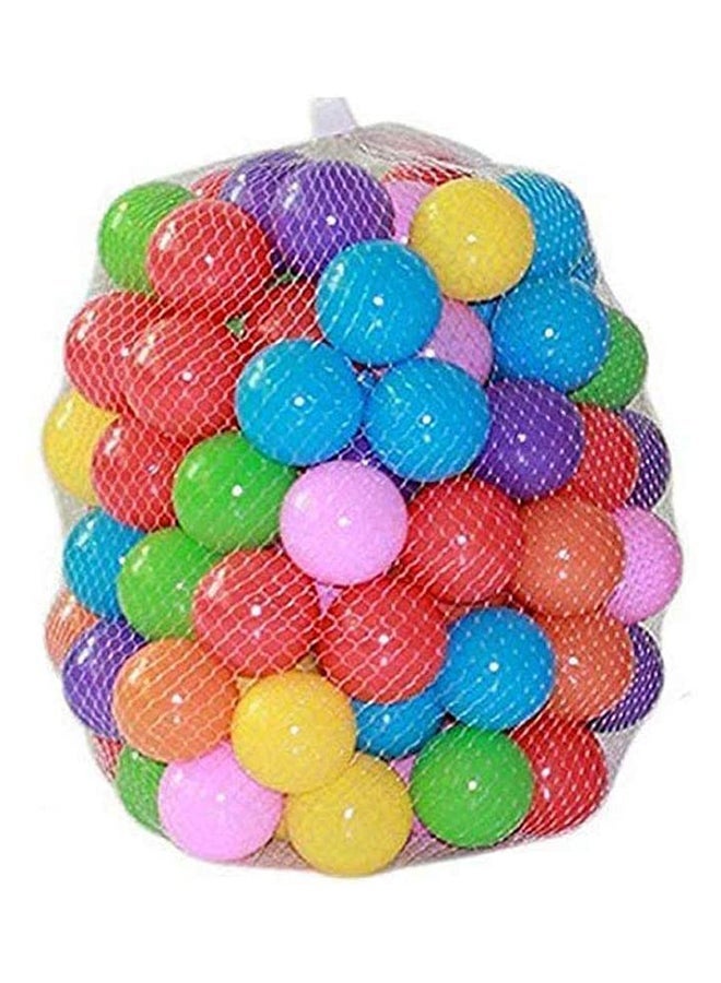 50-Piece Soft Ocean Pit Toy Balls Play Set Multicolored For Age Group 1+ Years 31.4x29x18cm - Image 1