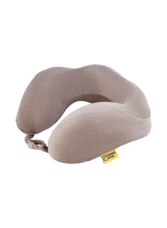 Travel Blue Travel Pillow Memory Foam - Comfortable Memory Foam Pillow with Soft Cover, Excellent Head, Spine and Neck Support - Grey Pillow - Image 5