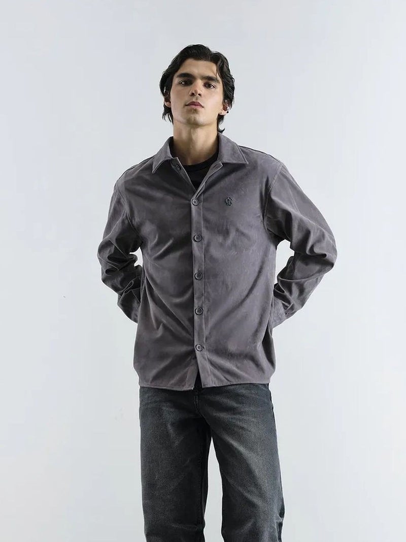 GIESTO Embroidered Regular Fit Long Sleeve Shirt - Image 1