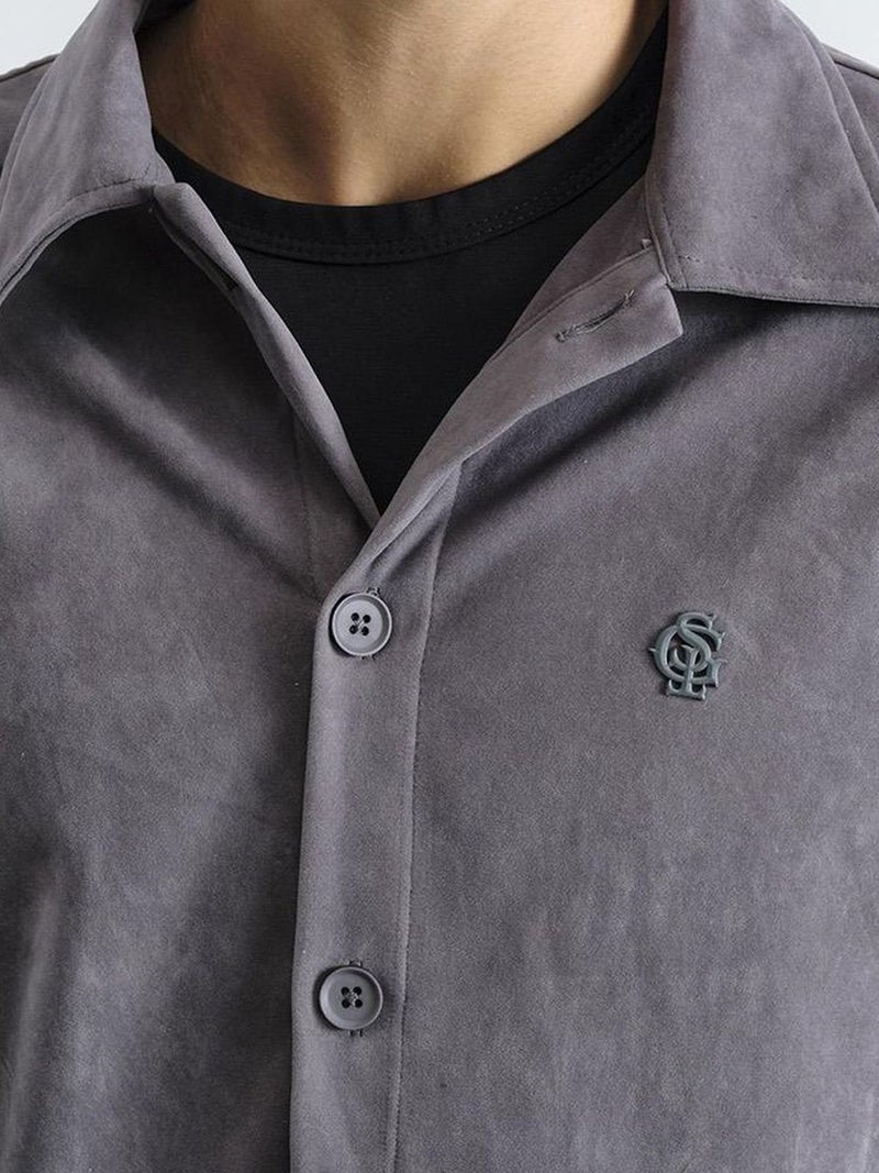 GIESTO Embroidered Regular Fit Long Sleeve Shirt - Image 4