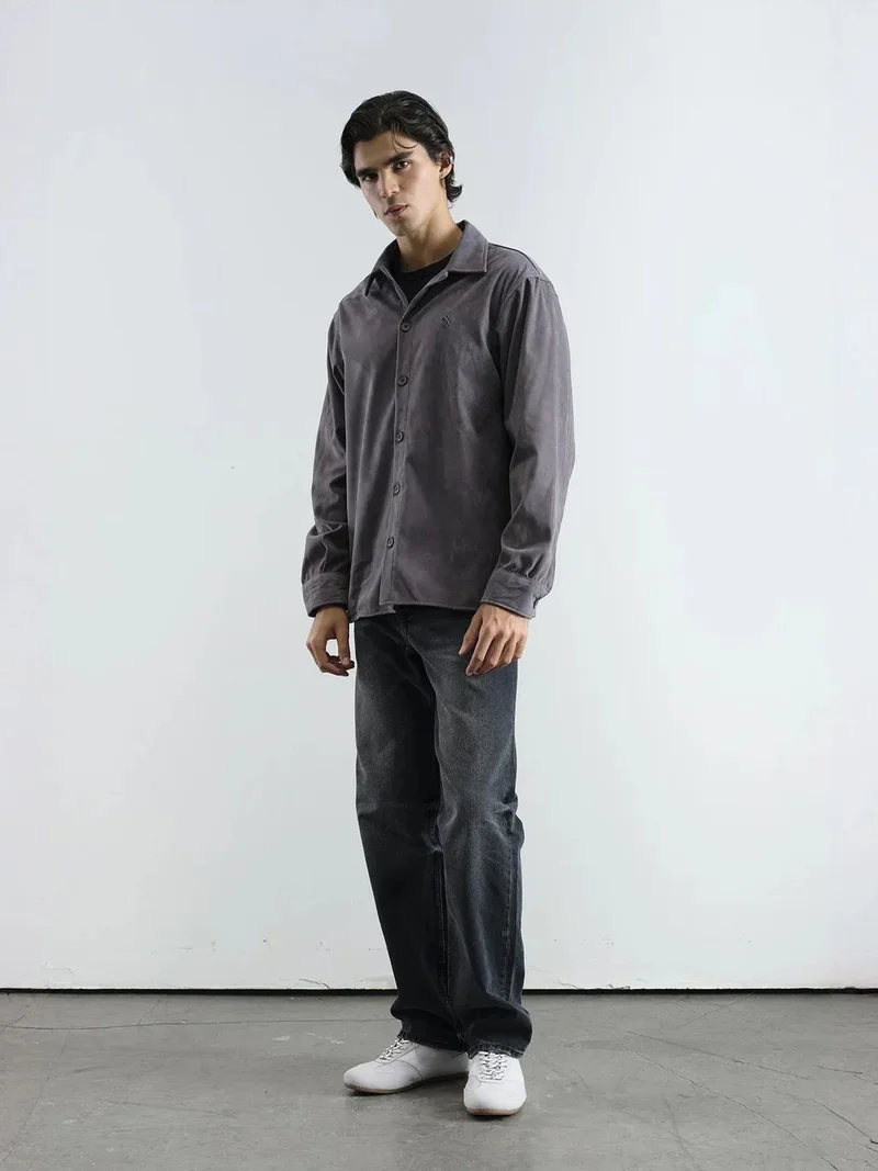 Giesto GIESTO Embroidered Regular Fit Long Sleeve Shirt