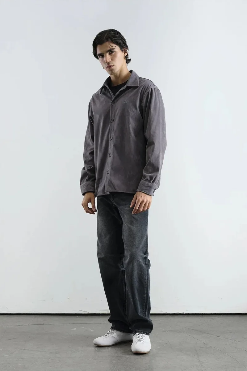 جيستو GIESTO Embroidered Regular Fit Long Sleeve Shirt