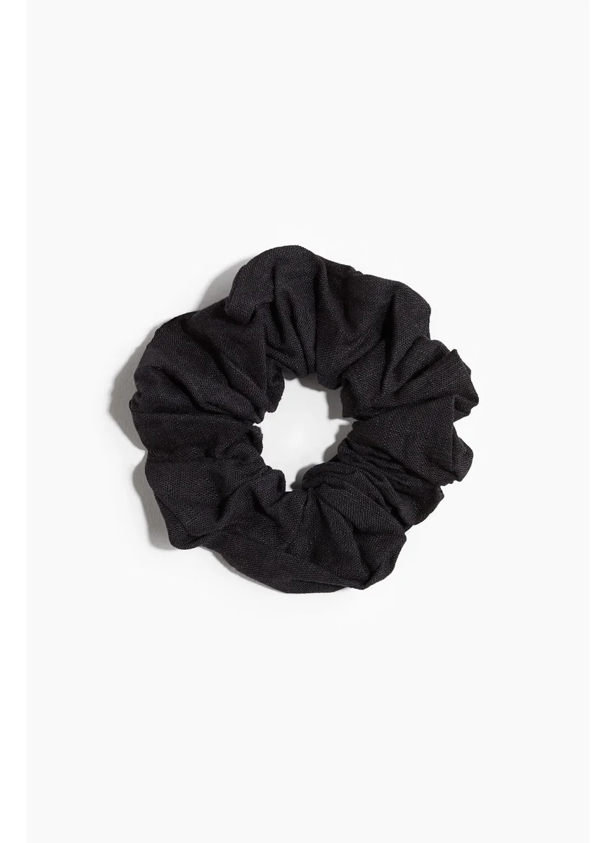 اتش اند ام Linen-Blend Scrunchie