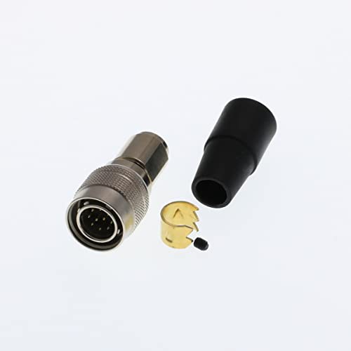 DRRI Hirose HR10A10P10P 10 Pin Push Pull Plug Connector for Panasonic Sony Industrial CameraMale Plug 10Pin - Image 3