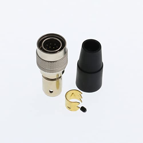 DRRI Hirose HR10A10P10P 10 Pin Push Pull Plug Connector for Panasonic Sony Industrial CameraMale Plug 10Pin - Image 1