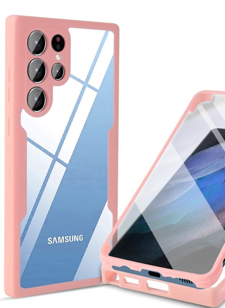 All-inclusive Samsung Mobile Phone Case Film One Acrylic Transparent Case