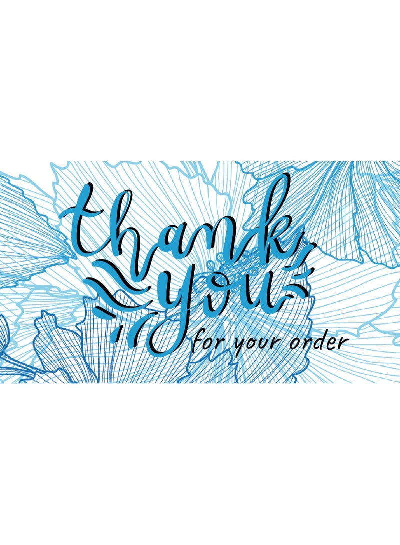 Luxury Thank You Cards Set – 100 Premium Cards – 5×9 cm – High-Quality Finish - Image 1
