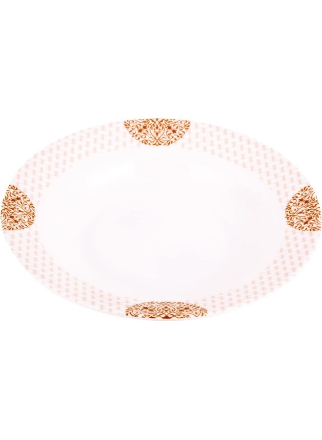 AKDC M/Mine Soup Plate L(20cm) xW(20cm) xH(3cm) White - Image 1