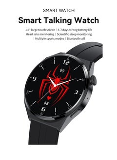 Zoom Plus Full Touch Bluetooth Call Sports Fitness Tracker Heart Rate Monitor IP67 Waterproof Smartwatch For IOS Android Black  - Image 3