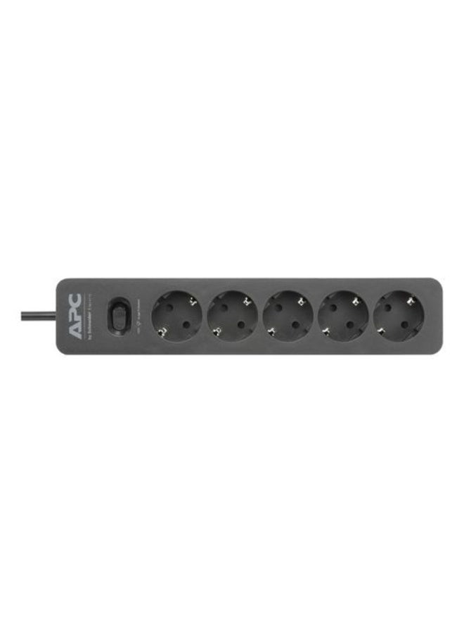 APC German-made APC brand power strip, model PME5B-GR, with voltage regulation technology and surge protection system, 5 outlets, 16000 amps. - Image 2