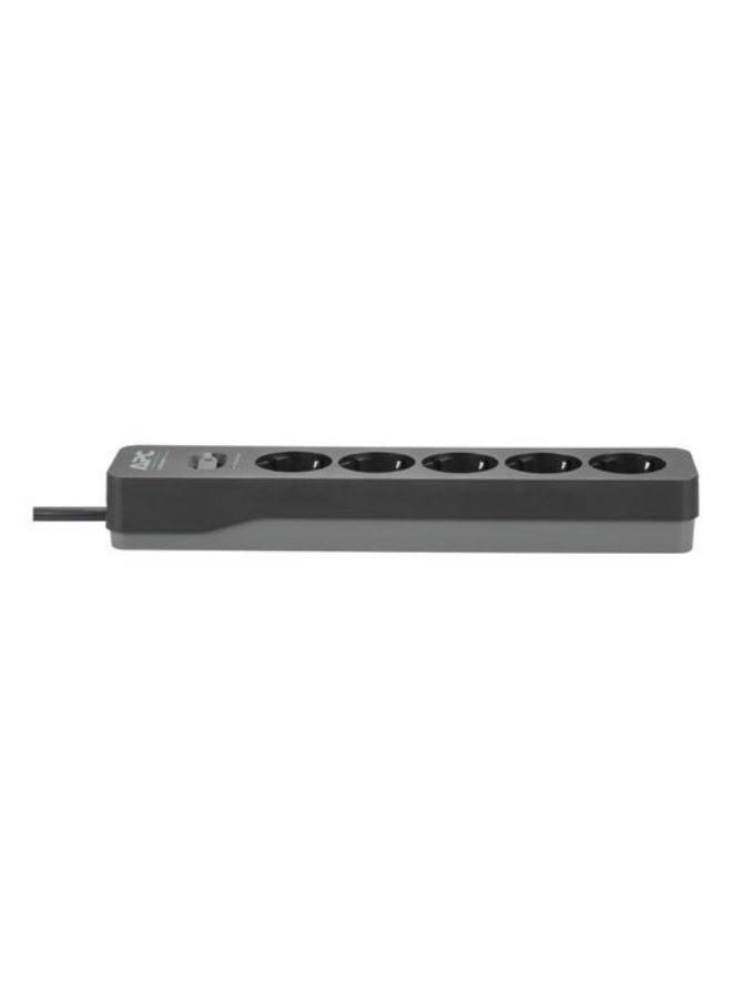 APC German-made APC brand power strip, model PME5B-GR, with voltage regulation technology and surge protection system, 5 outlets, 16000 amps. - Image 4