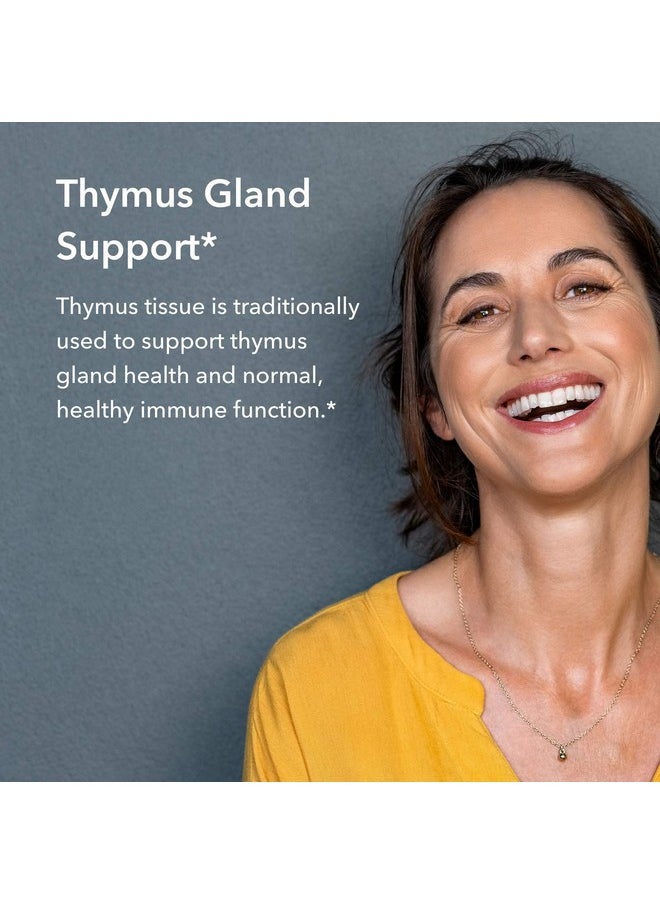 Allergy Research Group - Thymus Natural Glandular Immune Support 75 Vegicaps - Image 1