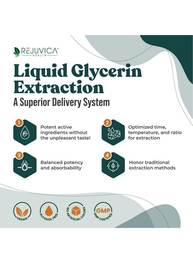Rejuvica Health Rejuvica Health LymphoRight- Advanced Lymphatic Support Supplement - Liquid Delivery for Better Absorption - Echinacea, Elderberry, Goldenseal & More!  - Image 3