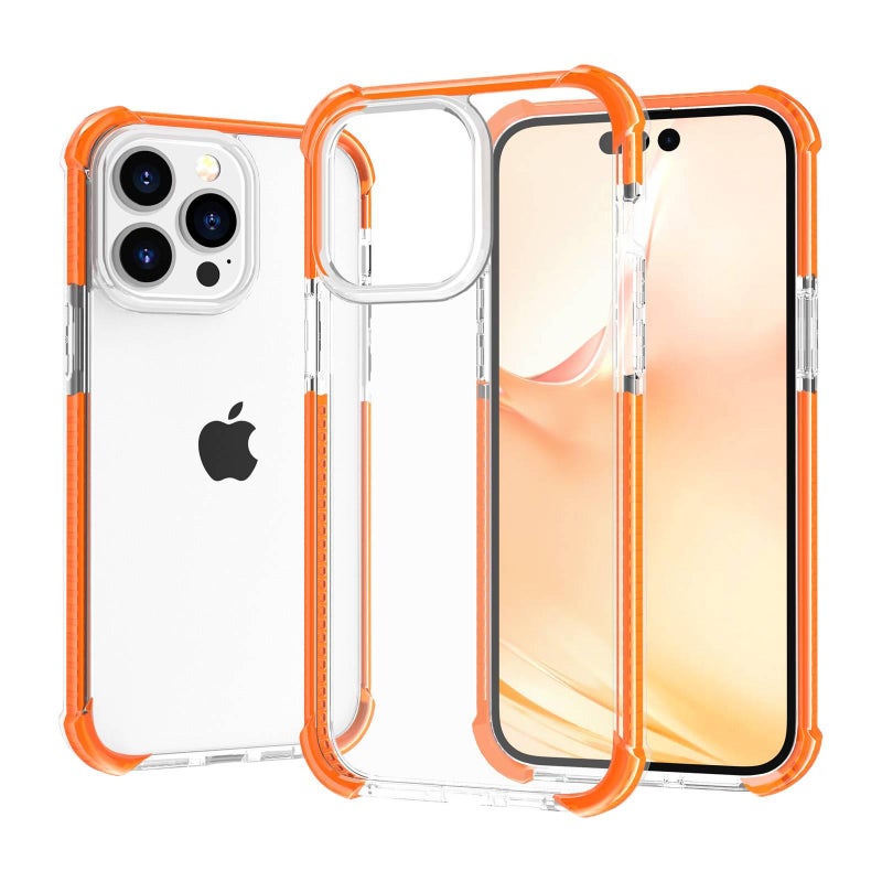 MS Protective Case, Red, Shockproof, Acrylic, Cover for iPhone 17 / 17 Air / 17 Pro / 17 Pro Max - Image 4