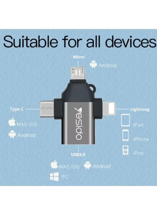 Yesido - Yesido Micro to Lightning Connector Adapter - Image 1