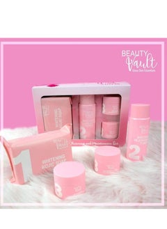 Beauty Vault Maintenance Set - Mild Kojic Soap Maintenance Toner Night Cream Sunblock Cream  - Image 2