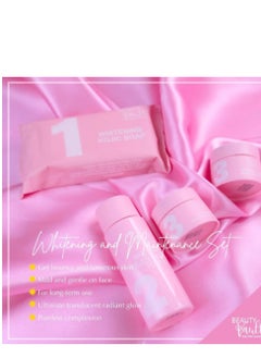 Beauty Vault Maintenance Set - Mild Kojic Soap Maintenance Toner Night Cream Sunblock Cream  - Image 4