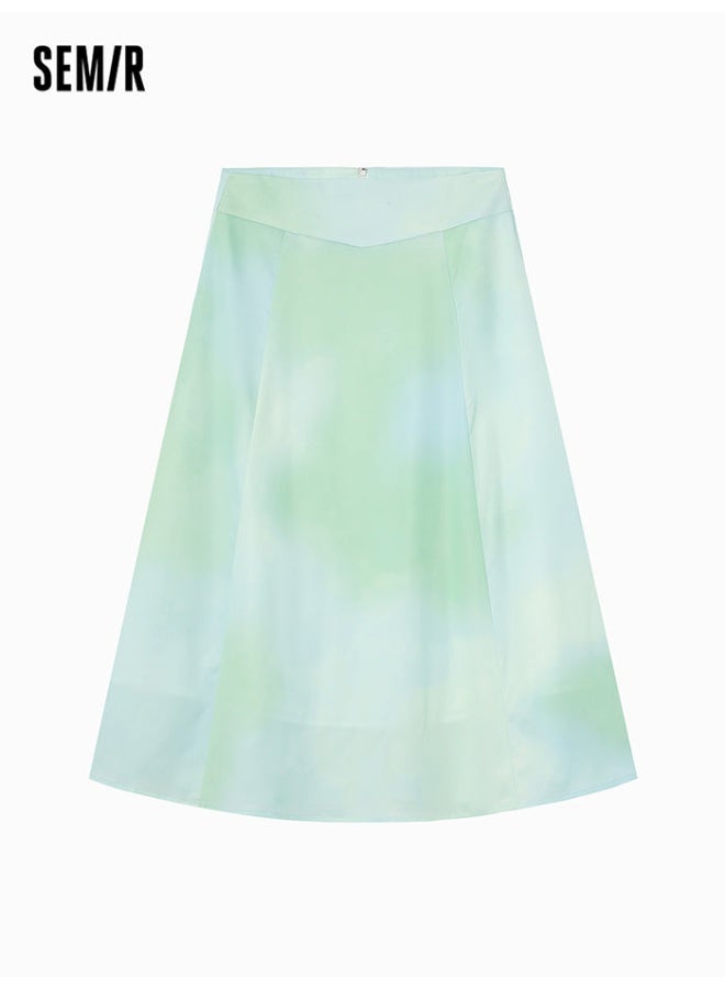 سيمير تنورة بنمط تاي داي للنساء - Image 1