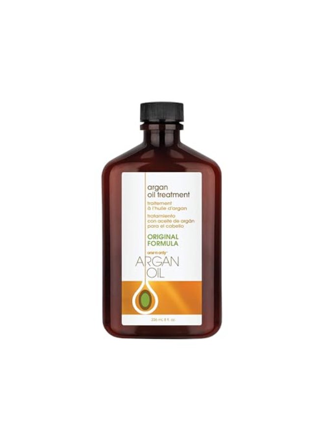 One N Only Argan Oil Hair Treatment Lightweight Hydrating Hair Oil for Natural Wigs Extensions Shine Enhancing Heat Protectant Frizz Control 8 oz - Image 1