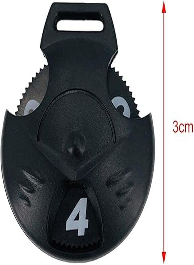 Haohaiblooms Premium Golf Club Head Cover Number Tags – Large, Durable, Lightweight Labels for Drivers, Woods, Hybrids & Putters | Rotating Numbers for Men & Women | Modern Replacement Tags | Ideal Golfer Gift - Image 5