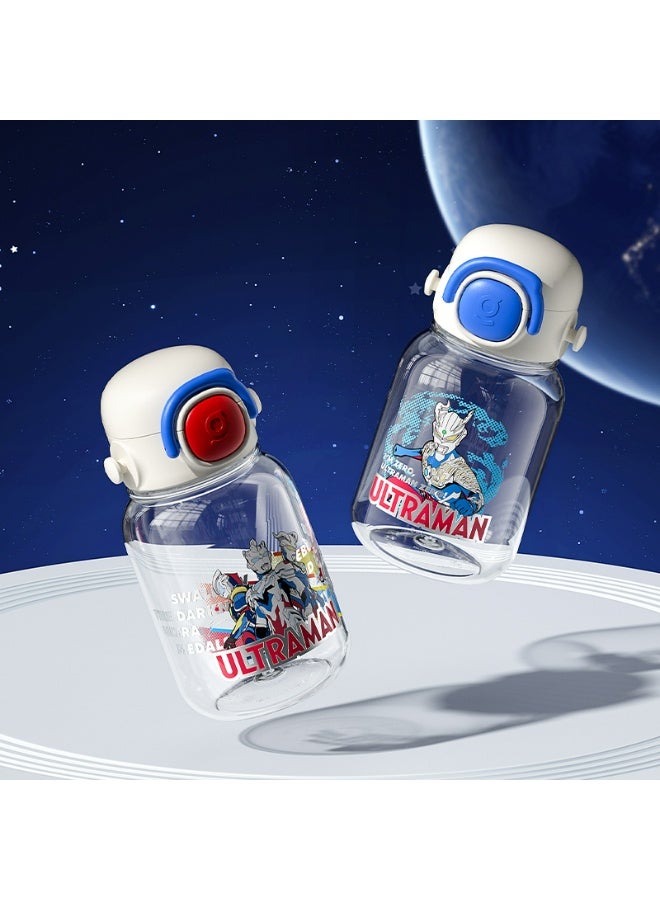 GERM Ultraman Zeta Red Tritan Water Bottle 600ml with Bracelet | GERM Kids Leak-Proof Straw Bottle | BPA-Free Lightweight Sports Bottle | Licensed Tsuburaya Superhero Collection | Safe for School & Travel  - Image 3