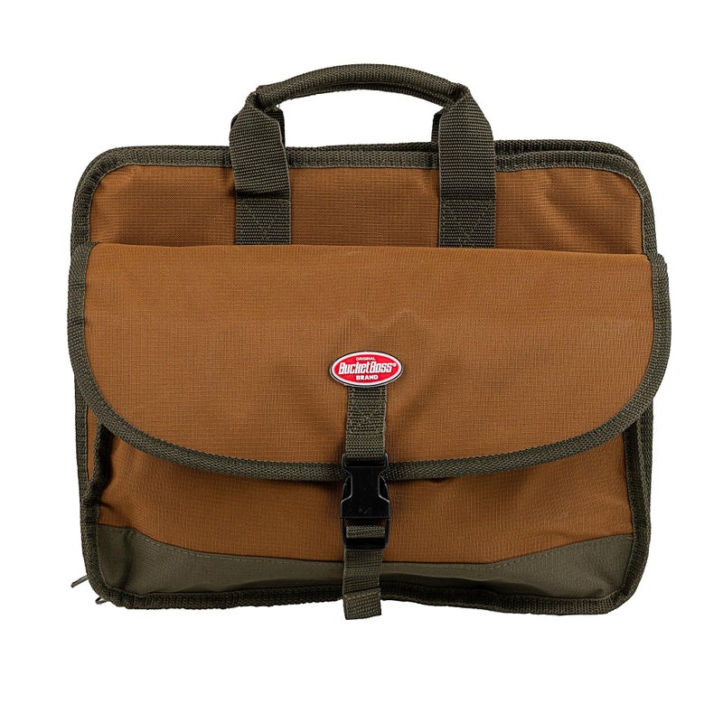 Bucket Boss Contractors Briefcase in Brown 62100 BrownBrown and Green