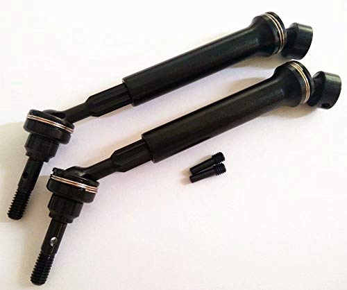 EPTNNASO Steel FrontRear CVD Drive Shaft for Traxxas 116 RC Mini ERevo Summit 7151 - Image 1