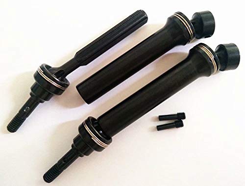 EPTNNASO Steel FrontRear CVD Drive Shaft for Traxxas 116 RC Mini ERevo Summit 7151 - Image 5
