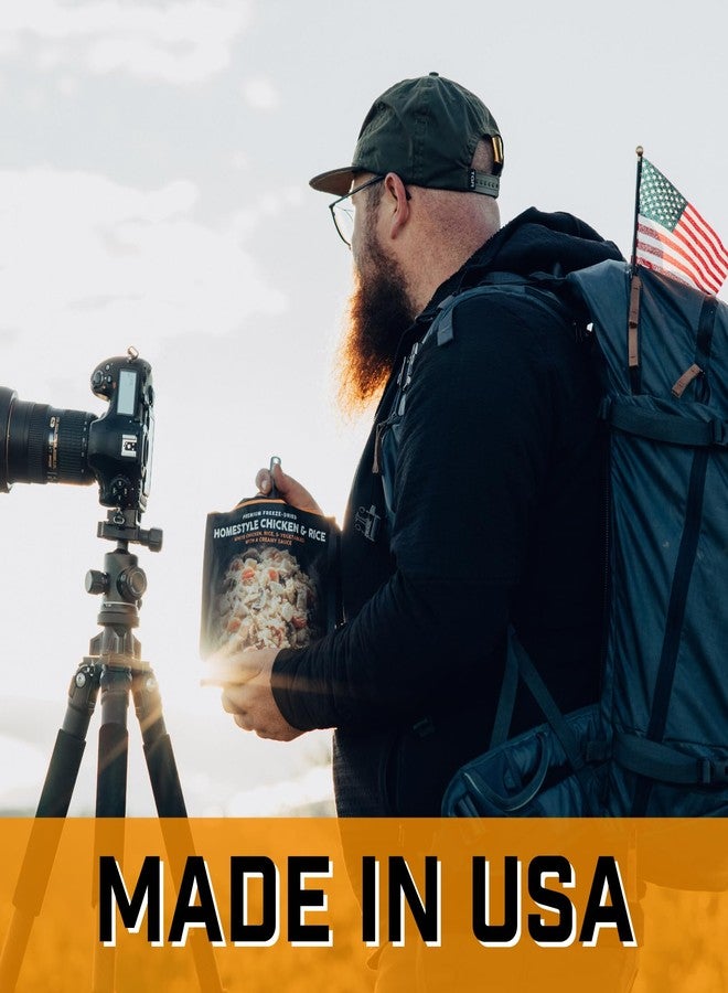 Peak Refuel Homestyle Chicken and Rice | Freeze Dried Backpacking and Camping Food | Amazing Taste | High Protein | Real Meat | Quick Prep Meals (2-Pack) - Image 3