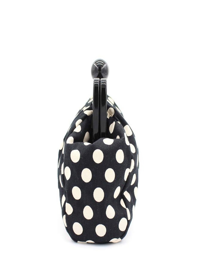 Menurra Polka Dot Evening Bag Clutch Purse for Women Wedding Party Handbag Cocktail Bag - Image 3