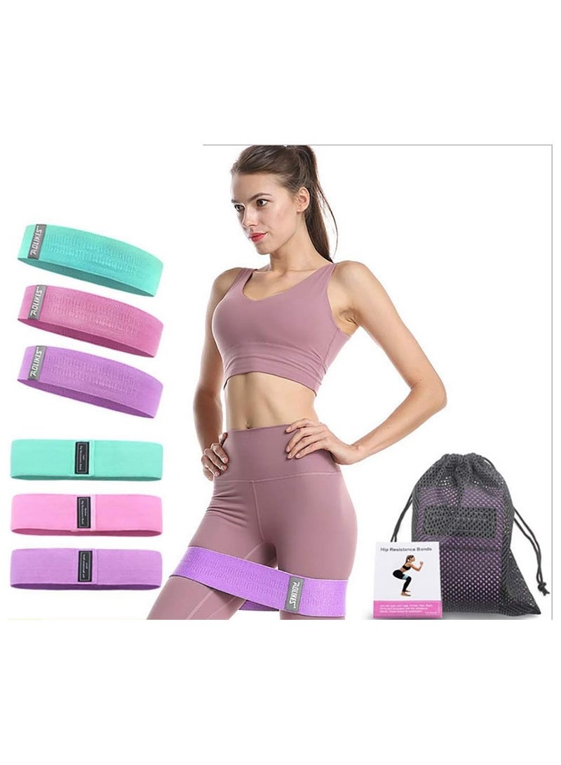 general Casue Booty Bands, set of 3 resistance bands for legs and panties, non-slip elastic bands, 3 training levels, for squat, ember, hip training - Image 1