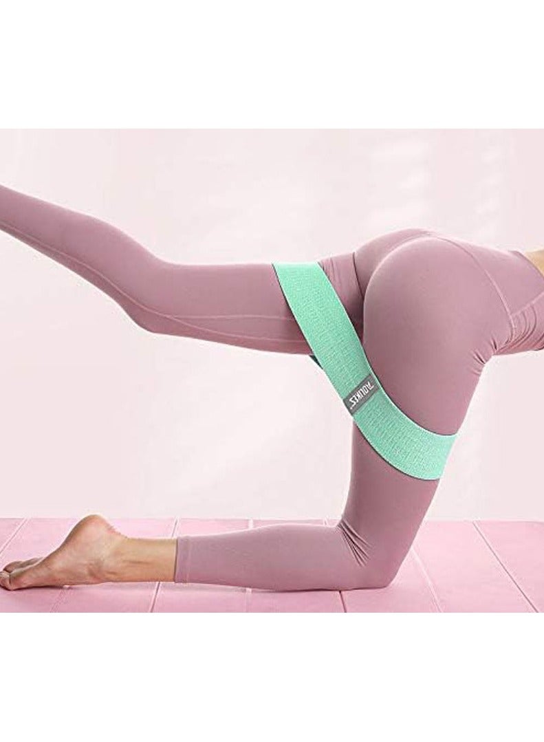 general Casue Booty Bands, set of 3 resistance bands for legs and panties, non-slip elastic bands, 3 training levels, for squat, ember, hip training - Image 5