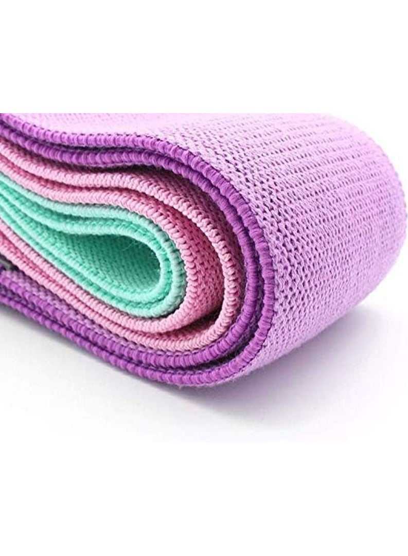 general Casue Booty Bands, set of 3 resistance bands for legs and panties, non-slip elastic bands, 3 training levels, for squat, ember, hip training - Image 3