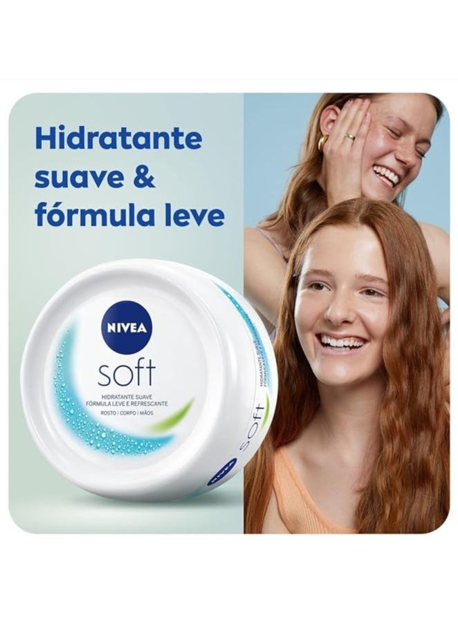 Nivea - Nivea Soft Refreshingly Soft Moisturizing Cream - 100Ml - Image 1