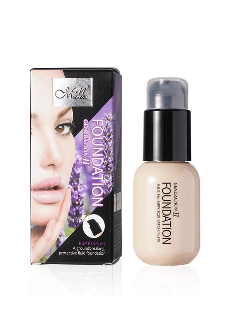 Mn MENOW Foundation Cream 50ml - No. 3 - Image 1
