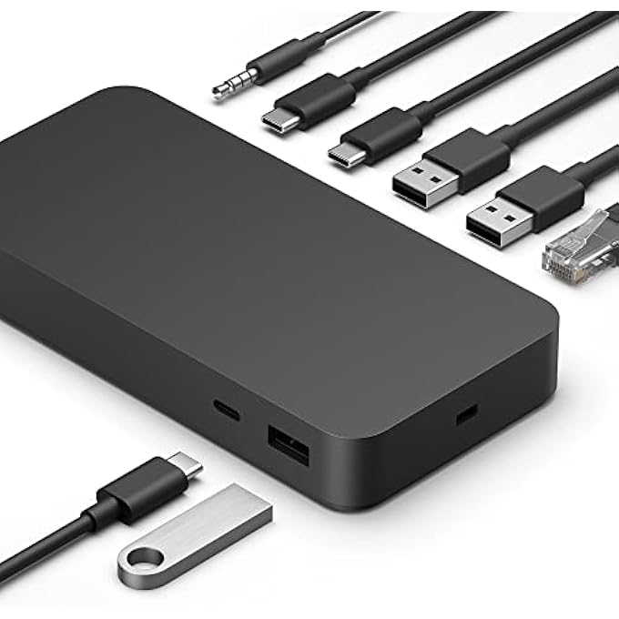 SURFACE THUNDERBOLT 4 DOCK - HIGH-SPEED DOCKING STATION WITH DUAL 4K MONITOR SUPPORT - Image 1