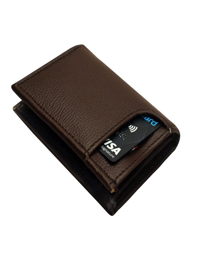 GREEN DRAGONFLY PU Leaher Clutches/Women's Wallets/Card Holder for Women,Credit Card Holder Wallet for Women & Girl's(NMB/202306736-Coffee Brown) - Image 2