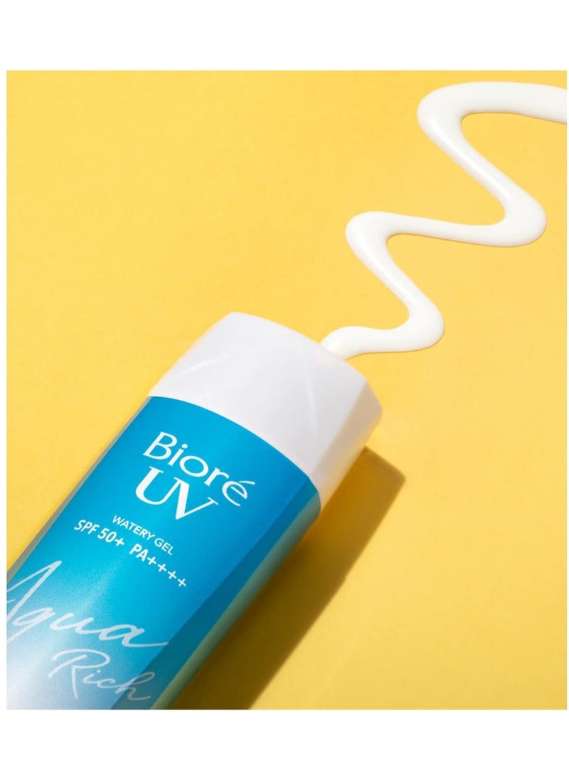 BIORÉ UV Aqua Rich Watery Gel Sunscreen SPF 50+ Pa++++90g,Pack of 2 - pzsku/Z1D5258A22951ED1C3519Z/45/_/1720192198/111c9429-eb4c-4e9b-9fba-6bffe69a587d