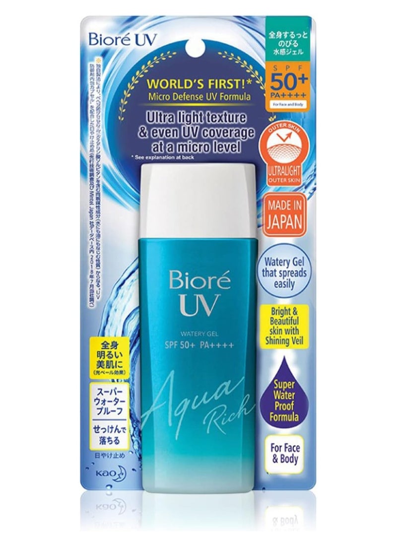 BIORÉ UV Aqua Rich Watery Gel Sunscreen SPF 50+ Pa++++90g,Pack of 2 - pzsku/Z1D5258A22951ED1C3519Z/45/_/1720192351/f6b7186b-ed09-4767-a4c5-f1dc03aef39c