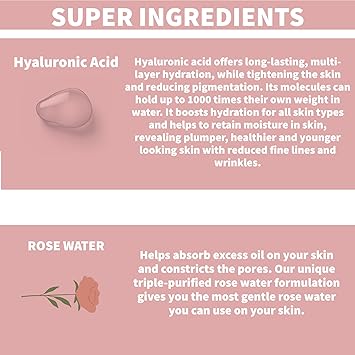 Nature Spell British Rose Body Lotion Rose Allure Body Milk 276ml Infused with Hyaluronic Acid Instant Hydration Suitable for all Skin Types 100 Vegan Made in the UK - Image 4