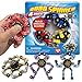 Stomp Rocket Robo Spinner Easter Basket Stuffers for Kids Teens Adults Transformable Fidget Spinner 4Pack Transformer Robot Fidget Toy for Kids Cool Sensory Gadgets Spinning STEM Gifts Party Favors - Image 2