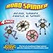 Stomp Rocket Robo Spinner Easter Basket Stuffers for Kids Teens Adults Transformable Fidget Spinner 4Pack Transformer Robot Fidget Toy for Kids Cool Sensory Gadgets Spinning STEM Gifts Party Favors - Image 4