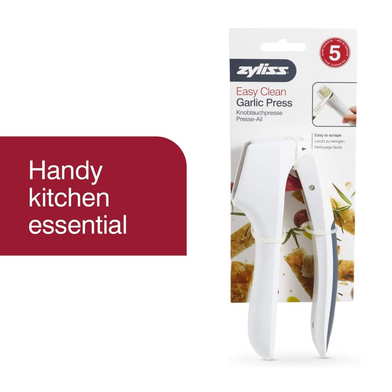 Zyliss Easy Clean Garlic Press - Lightweight, Easy-to-Use Garlic Mincer & Crusher for Food Prep & Kitchen Accessories - Image 2