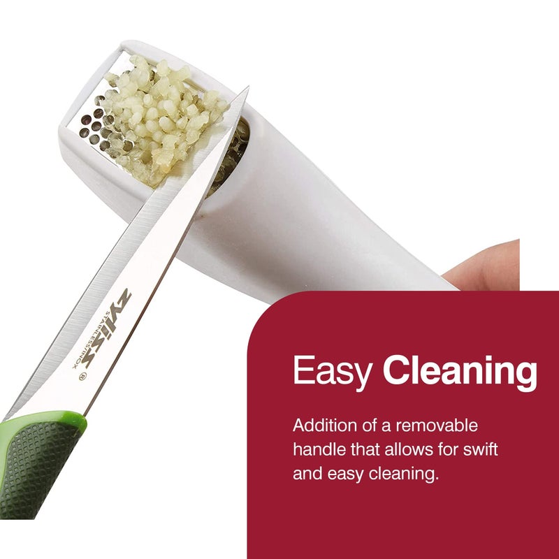 Zyliss Easy Clean Garlic Press - Lightweight, Easy-to-Use Garlic Mincer & Crusher for Food Prep & Kitchen Accessories - Image 5