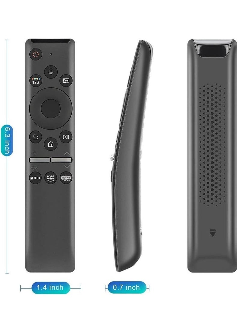 Universal Voice Remote Control for Samsung TV Remote All Samsung LED QLED UHD SUHD HDR LCD HDTV 4K 3D Curved Smart TVs, with Shortcut Buttons for Netflix, Prime Video, Samsung Plus - Image 4