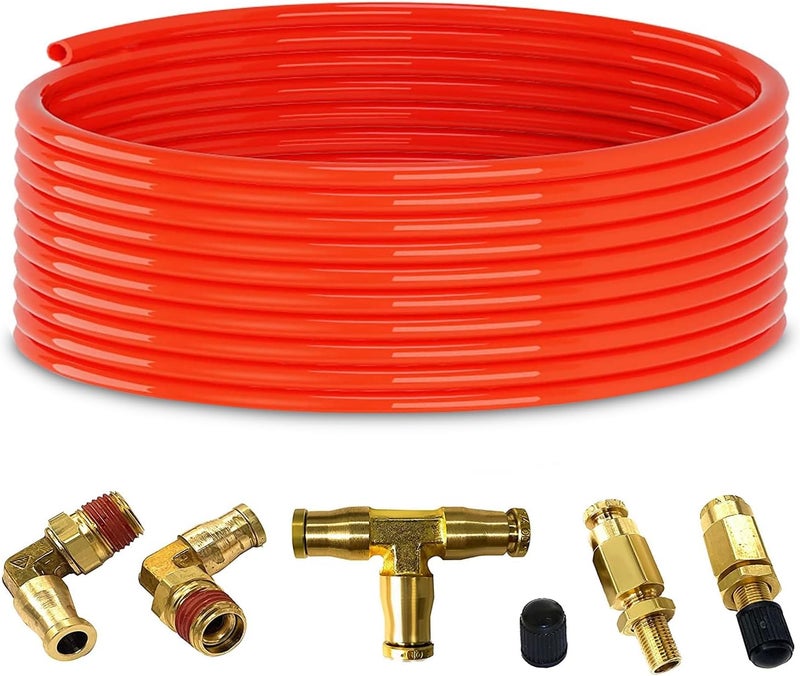 TORQUE Air Line Service Kit for Air Bags with 20 Feet Tubing and Fittings - Image 1