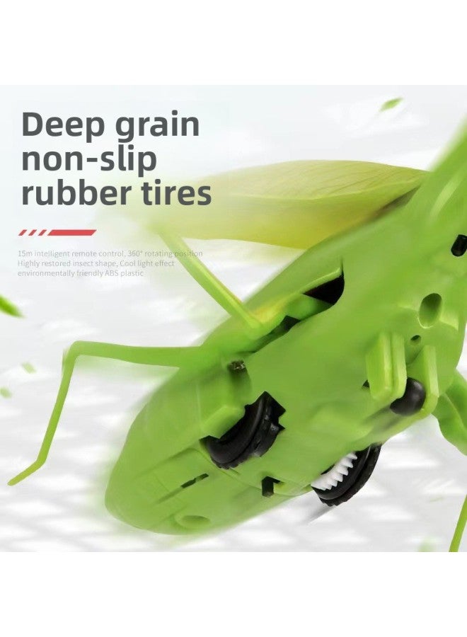 Loquat Remote Control Animal Mantis Creative Toys Remote Control Mantis Children Simulation Infrared Electric Strange Mantis Pet-Color:Mantis 6661 - Image 5