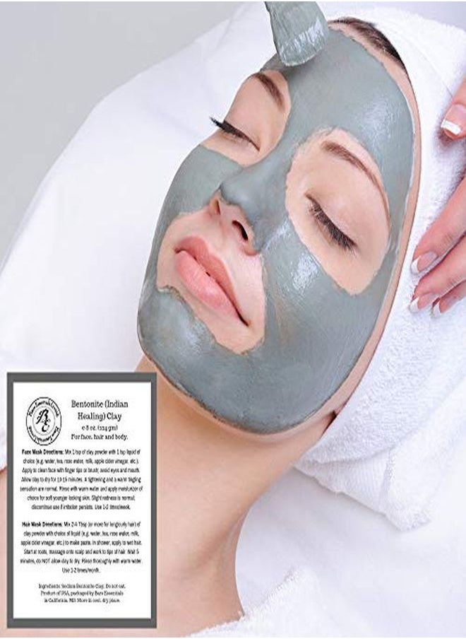 HalalEveryDay - Dian Healing) | Moroccan (RedRhassoul) | European (FrenchGreen) Clay Powder 3 Pack / Multipack Set For Making Clay Mud Masks For Skin, Hair & Face By Halaleveryday - Image 1